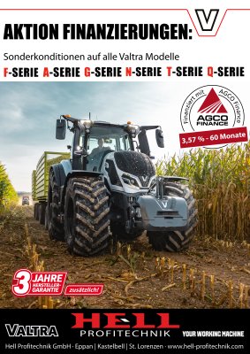 Aktion: Finanzierung VALTRA-Modelle